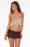 Tiger Mist Fenella Top In Multi