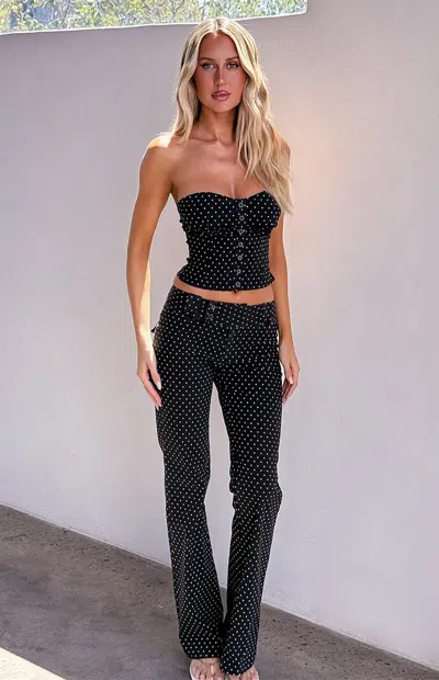 Tiger Mist Women's Kittie Pants In Black/white