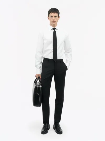 Tiger Of Sweden Adley C Cutaway Collar Shirt In Black
