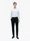Tiger Of Sweden Adley C Cutaway Collar Shirt In Light Blue