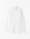 Tiger Of Sweden Adley Shirt In 090 Pure White