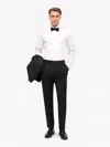 Tiger Of Sweden Al Refined Tuxedo Shirt In White