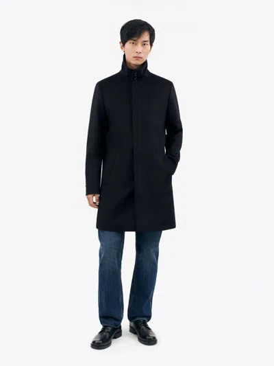 Tiger Of Sweden Aleric Coat In 284 Light Ink