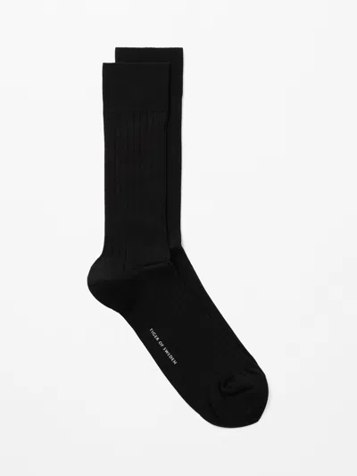 Tiger Of Sweden Amatore Socks In Black
