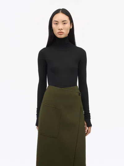 Tiger Of Sweden Aminha Merino Pullover In Black