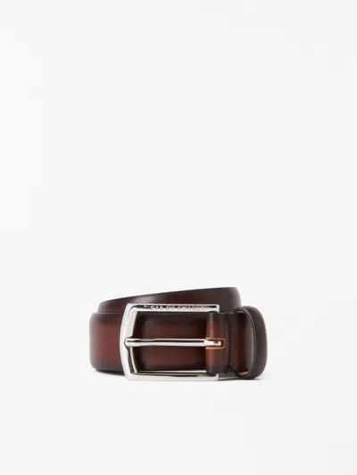 Tiger Of Sweden Asenby Leather Belt