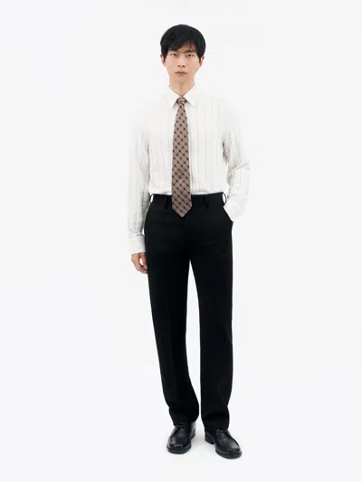 Tiger Of Sweden Baarney Shirt In 090 Pure White