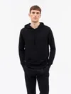 Tiger Of Sweden Barker Merino Cashmere Hoodie In Black