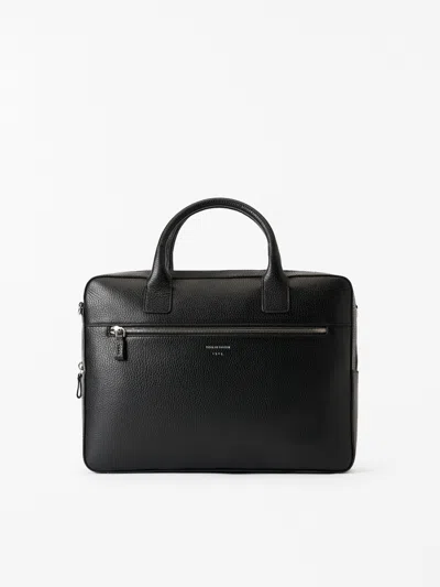 Tiger Of Sweden Beckholmen Classic Briefcase In Black