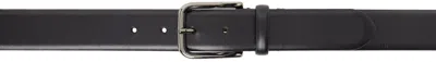 Tiger Of Sweden Black Fibula Belt In 050-black