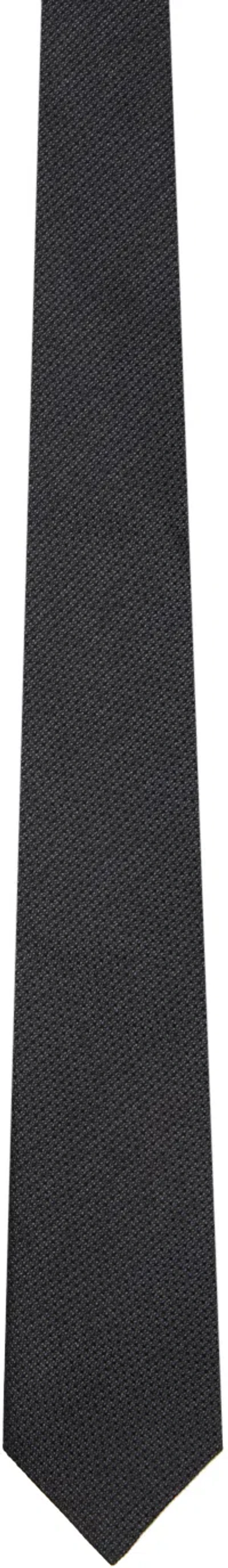 Tiger Of Sweden Black Taspe Tie In 050black
