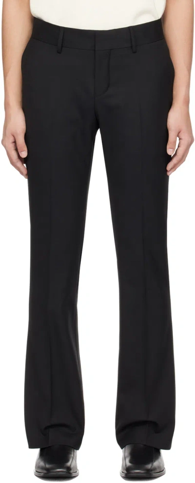 Tiger Of Sweden Black Trae Trousers In 050-black