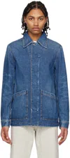 Tiger Of Sweden Blue Ceilo Denim Jacket In 21f-medium Blue