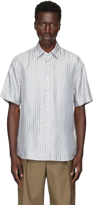 Tiger Of Sweden Blue Spencer Shirt In 2l7-sky Blue