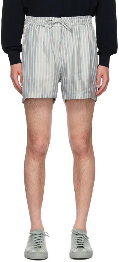Tiger Of Sweden Blue Twolum Shorts In 2l7-sky Blue