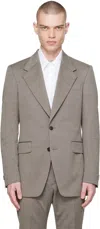 Tiger Of Sweden Brown Jazon Blazer In 16l-putty Beige