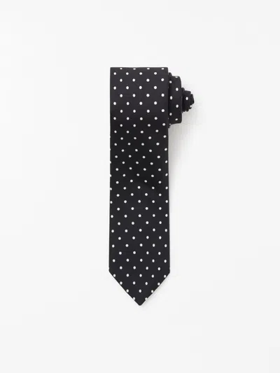 Tiger Of Sweden Bysshe Silk Tie In Champagne