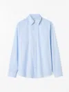 Tiger Of Sweden Casual Spenser Shirt In Cotton In Light Blue
