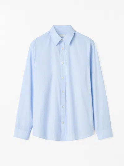 Tiger Of Sweden Casual Spenser Shirt In Cotton In Blue