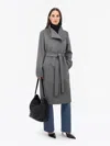 Tiger Of Sweden Cedrin Coat In Cashmere Blend In Gray