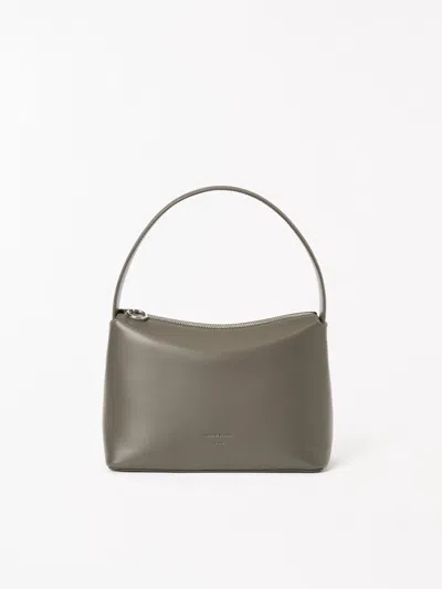 Tiger Of Sweden Conci Leather Shoulder Bag In Brown