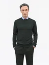 Tiger Of Sweden Connor Rws Merino Sweater In Green