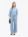 Tiger Of Sweden Corins Cropped Linen Shirt