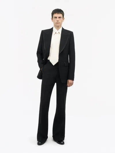 Tiger Of Sweden Dario T Regular Straight Trousers In Black