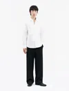 Tiger Of Sweden Duune Shirt In 090 Pure White