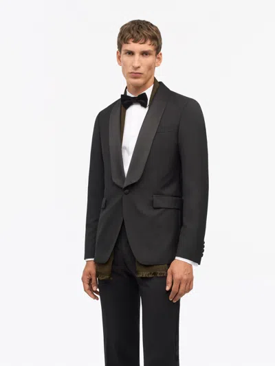 Tiger Of Sweden Ease Sc Tuxedo Jacket In Black