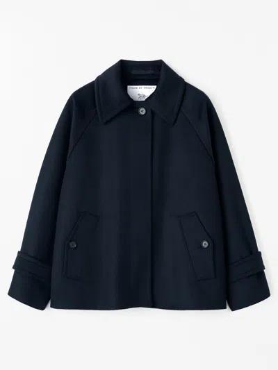 Tiger Of Sweden Eeve Coat In 284 Light Ink