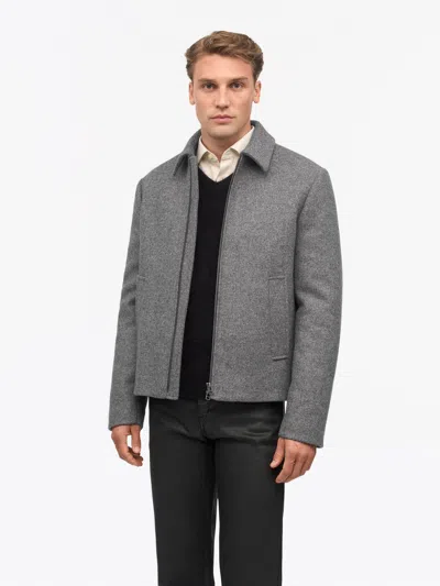 Tiger Of Sweden Elmeri Recycled Wool Coat In Gray