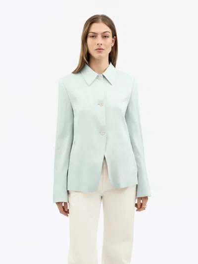 Tiger Of Sweden Eloise Skræddersyet Hørblazer In Blue