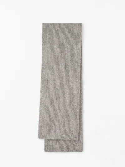 Tiger Of Sweden Erlinia Rws Mohair Halstørklæde In Grey Beige Melange