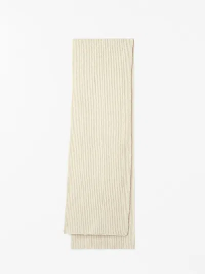 Tiger Of Sweden Erlinia Scarf In Eggshell