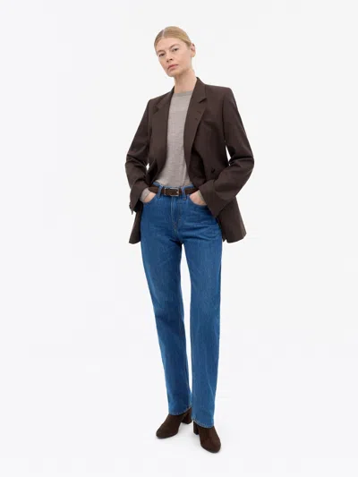 Tiger Of Sweden Evee Lumen Jeans Med Lige Ben In Midnight Blue