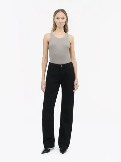 Tiger Of Sweden Evee Slim-fit Cotton Jeans In Black