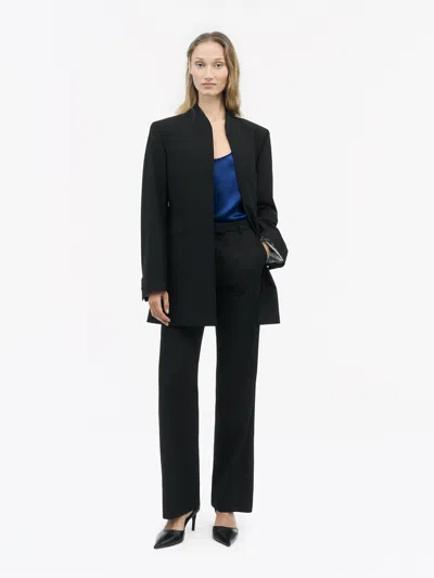 Tiger Of Sweden Everly Black Collarless Blazer