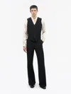 Tiger Of Sweden Ferry C Regular Slim-fit Waistcoat In Black