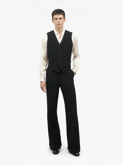 Tiger Of Sweden Ferry C Regular Slim-fit Waistcoat In Black