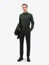 Tiger Of Sweden Filbrodie Pointed Collar Shirt In Green