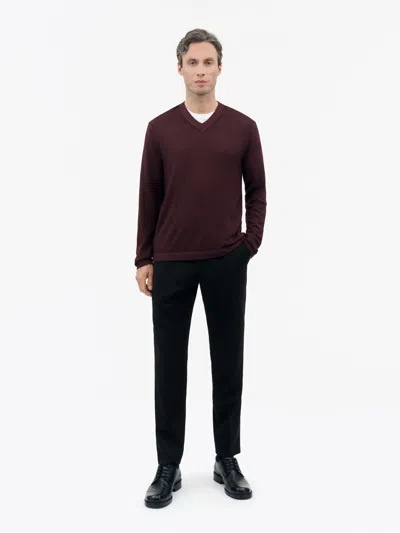 Tiger Of Sweden Finn V-neck Merino Wool Sweater