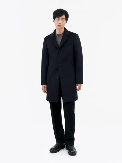 Tiger Of Sweden Finnan Coat In 284 Light Ink