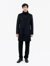 Tiger Of Sweden Finnan Coat In 284 Light Ink