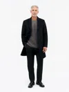 Tiger Of Sweden Finnan Coat In Black