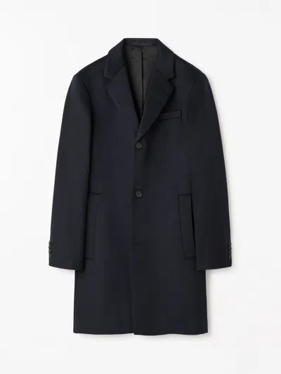 Tiger Of Sweden Finnan Tailored Coat In Blue