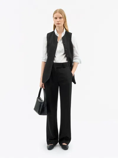 Fragria W Mid-rise Byxor In Black from Tiger of Sweden
