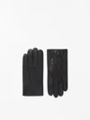 Tiger Of Sweden Garvin Gloves In Black