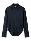 Tiger Of Sweden Geometric-pattern Shirt In Blue