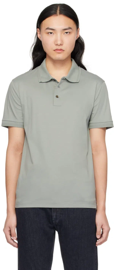 Tiger Of Sweden Green Riose Polo In 07b-shadow